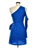 Unbranded 100% Polyester Blue Cocktail Dress Size M (estimated) - photo 2