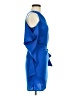 Unbranded 100% Polyester Blue Cocktail Dress Size M (estimated) - photo 4