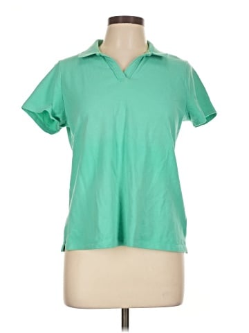 St. John's Bay Short Sleeve Blouse (view 1)