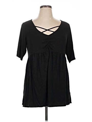 Boutique + Short Sleeve Blouse (view 1)