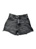Topshop 100% Baumwolle Gray Denim Shorts Size 2 - photo 1
