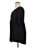 Boutique + Black Short Sleeve Blouse Size 0X - photo 5