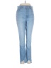 Express Hearts Blue Jeans Size 6R - photo 1