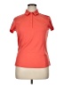 PGA Tour 100% Polyester Orange Short Sleeve Blouse Size XL - photo 1