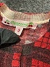 Bonpoint Plaid Red Cardigan Size 3 - photo 3
