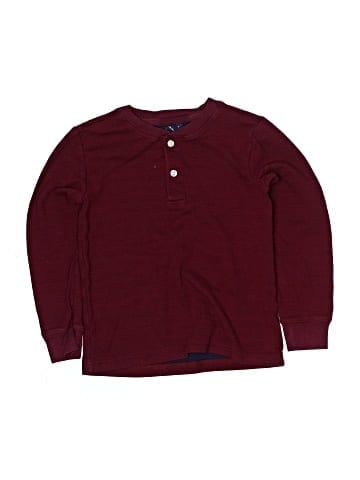 Janie and Jack Long Sleeve Henley (view 1)