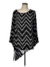 Chico's 100% Polyester Black 3/4 Sleeve Blouse Size Lg (2) - photo 1