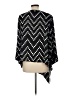 Chico's 100% Polyester Black 3/4 Sleeve Blouse Size Lg (2) - photo 2
