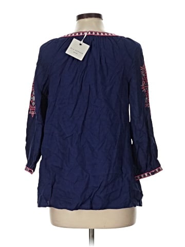 Blu Pepper 3/4 Sleeve Blouse (view 2)