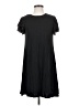 Alya Solid Black Casual Dress Size S - photo 1