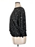 Unbranded Stars Black 3/4 Sleeve Blouse Size XL (estimated) - photo 5