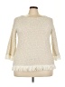Vince Camuto Tweed Ivory Pullover Sweater Size 2X - photo 1