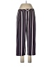 JAQUELINE de YONG Stripes Pink Casual Pants Size L - photo 1