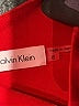 Calvin Klein Color Block Red Cocktail Dress Size 8 - photo 7