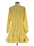 Rhode Argyle Yellow Casual Dress Size XS - photo 2