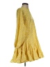Rhode Argyle Yellow Casual Dress Size XS - photo 4