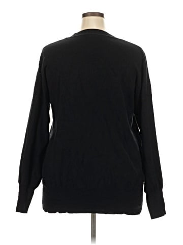 Hem & Thread Pullover Sweater (view 2)