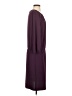 Talbots Solid Purple Casual Dress Size S - photo 4