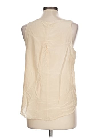 Eliot Sleeveless Silk Top (view 2)