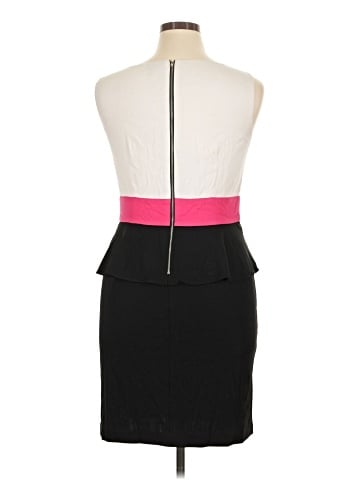 Black Saks Fifth Avenue Cocktail Dress (view 2)