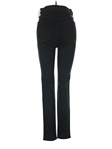 Madewell 10" High-Rise Skinny Jeans in Black Frost (view 2)