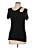 Willow Black Short Sleeve Top Size L - photo 1