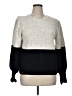1.State Color Block Ivory Pullover Sweater Size XL - photo 1