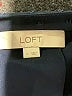 Ann Taylor LOFT 100% Polyester Black Short Sleeve Blouse Size L - photo 7