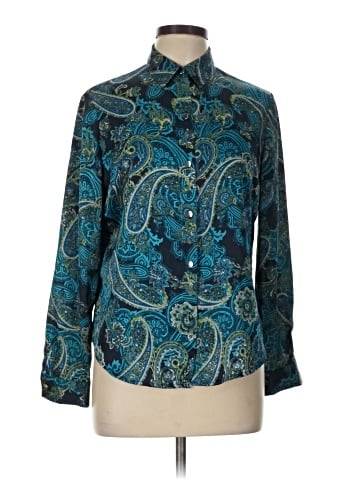 Jones New York Collection Long Sleeve Blouse (view 1)