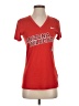 Nike 100% Polyester Red Short Sleeve T-Shirt Size XS - photo 1