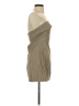 Missguided Houndstooth Tan Cocktail Dress Size S - photo 4