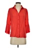 Bella Dahl Red 3/4 Sleeve Button-Down Shirt Size XS - photo 1