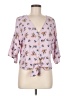 Code x Mode Pink 3/4 Sleeve Blouse Size M - photo 1