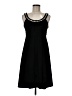 Signature Solid Black Cocktail Dress Size 6 - photo 1