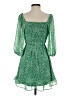 Sienna Sky 100% Polyester Stars Green Cocktail Dress Size S - photo 2