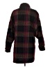Zara Plaid Purple Coat Size XS - photo 2