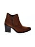 Steve Madden 100% Leather Solid Brown Ankle Boots Size 7 1/2 - photo 1