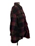 Zara Plaid Purple Coat Size XS - photo 4