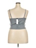 The Drop Solid Gray Tank Top Size XXL - photo 2