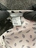 H&M Animal Print Silver Short Sleeve Blouse Size XL - photo 7