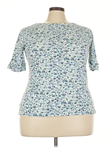 Basic Editions Short Sleeve Top (view 1)