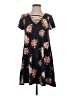 Alya Floral Black Casual Dress Size XS - photo 1