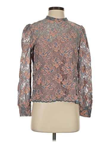 Ann Taylor LOFT Long Sleeve Blouse (view 1)