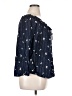 Unbranded Stars Blue 3/4 Sleeve Blouse Size XL (estimated) - photo 4