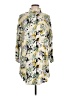 Assorted Brands Floral Yellow 3/4 Sleeve Blouse Size L - photo 1