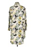 Assorted Brands Floral Yellow 3/4 Sleeve Blouse Size L - photo 2
