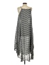 Mud Pie 100% Viscose Stripes Gray Casual Dress Size S - photo 2