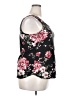 Full Circle Collection Floral Black Tank Top Size 2X - photo 4