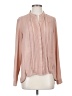 Adrianna Papell 100% Polyester Pink Long Sleeve Blouse Size S - photo 1