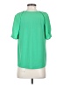 Ann Taylor Green Short Sleeve Blouse Size XS (petite) - photo 2